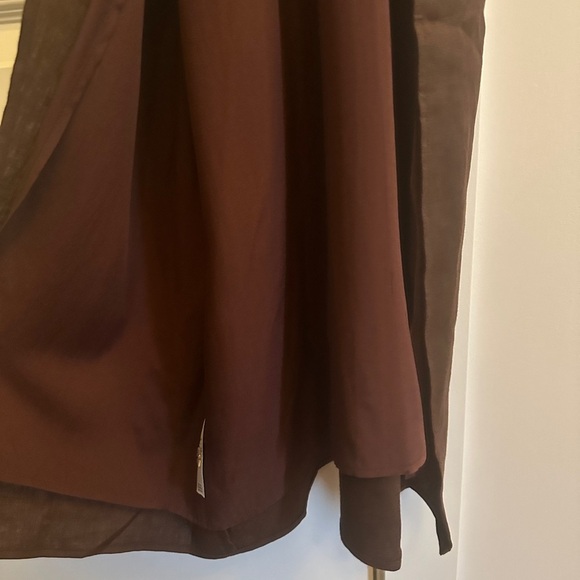 NEW Reformation Satori  Linen Maxi Dress in Brown | size 4 - Picture 11 of 15